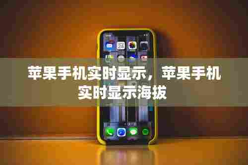 苹果手机实时显示，苹果手机实时显示海拔 