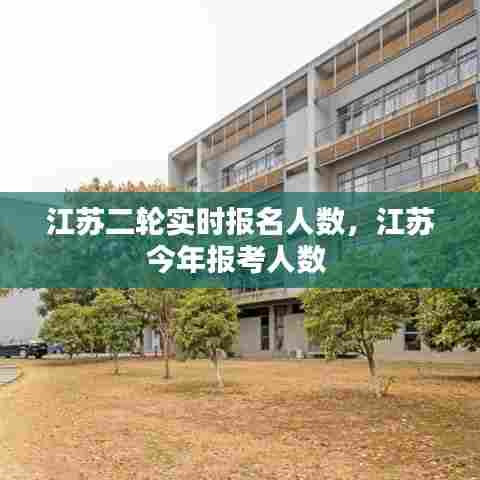 江苏二轮实时报名人数，江苏今年报考人数 