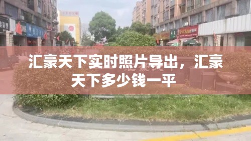 汇豪天下实时照片导出，汇豪天下多少钱一平 