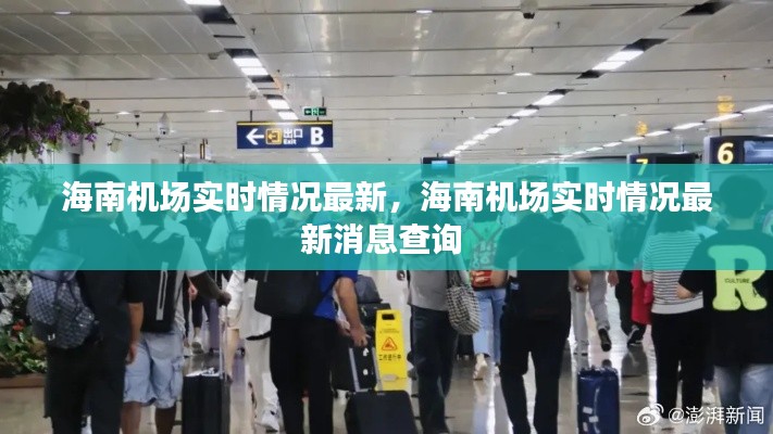 海南机场实时情况最新，海南机场实时情况最新消息查询 