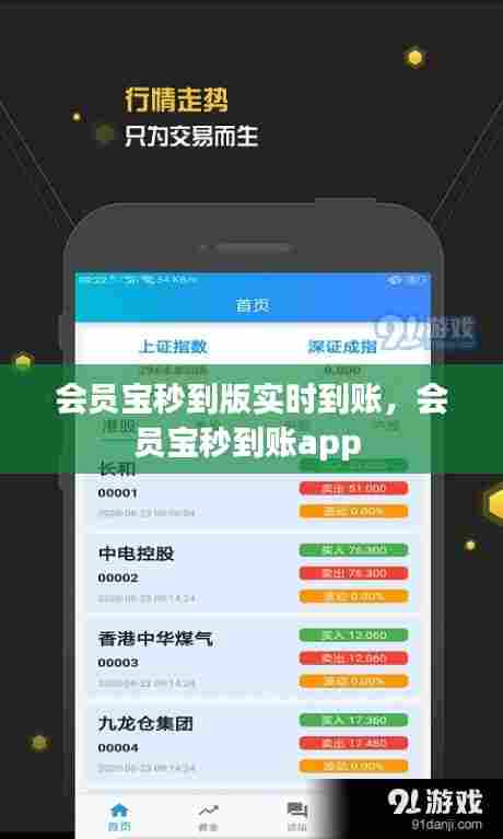 会员宝秒到版实时到账，会员宝秒到账app 