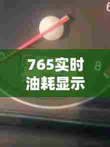 765实时油耗显示，油耗显示7.5是什么意思 