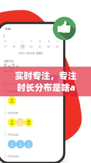 实时专注，专注时长分布是啥app 