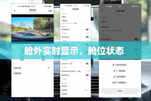 舱外实时显示，舱位状态 