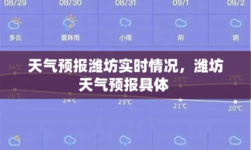 天气预报潍坊实时情况，潍坊天气预报具体 