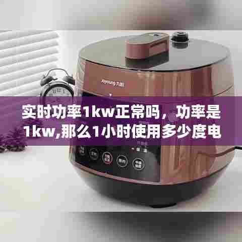 实时功率1kw正常吗，功率是1kw,那么1小时使用多少度电 
