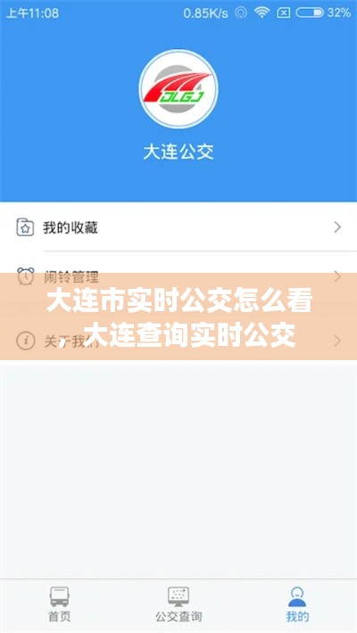 大连市实时公交怎么看，大连查询实时公交 