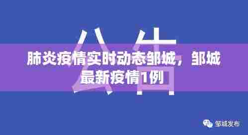 肺炎疫情实时动态邹城，邹城最新疫情1例 