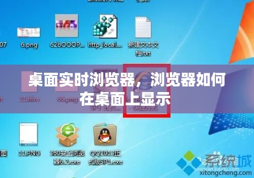 桌面实时浏览器，浏览器如何在桌面上显示 