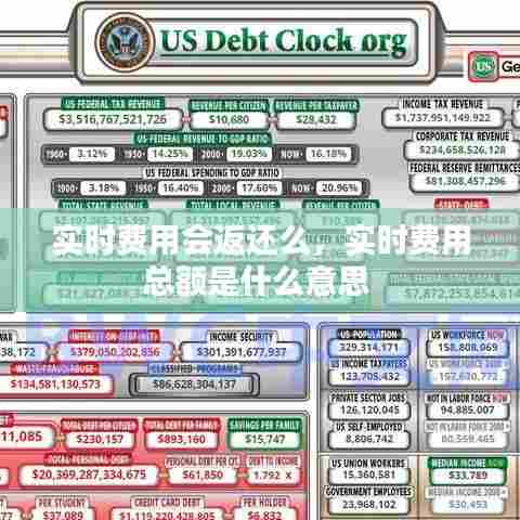 实时费用会返还么，实时费用总额是什么意思 