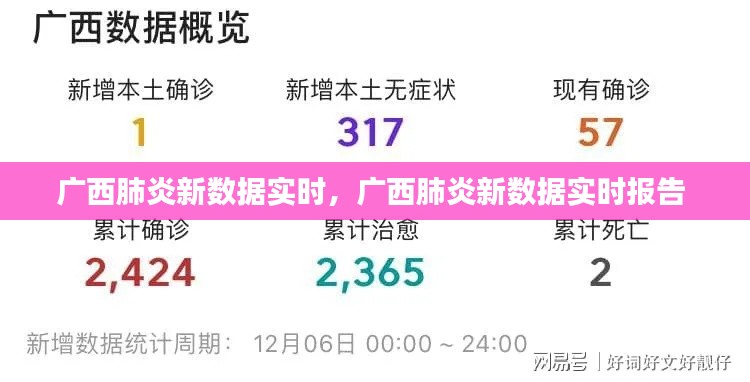 广西肺炎新数据实时，广西肺炎新数据实时报告 