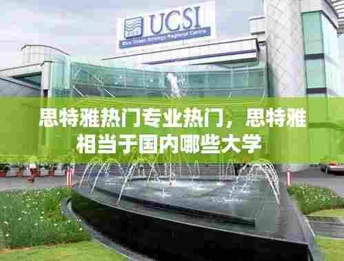 思特雅热门专业热门，思特雅相当于国内哪些大学 