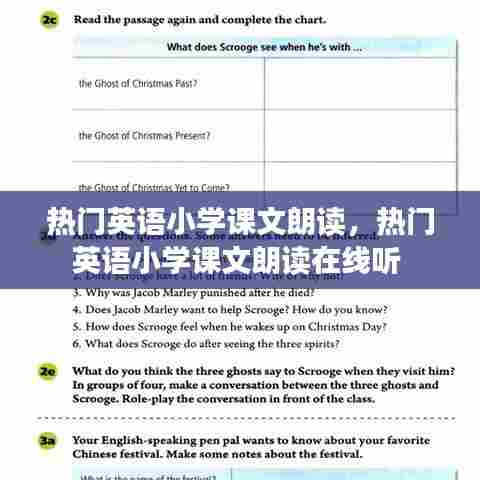 热门英语小学课文朗读，热门英语小学课文朗读在线听 