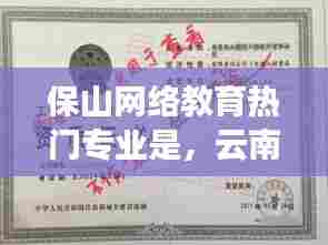 保山网络教育热门专业是，云南保山教育怎么样 