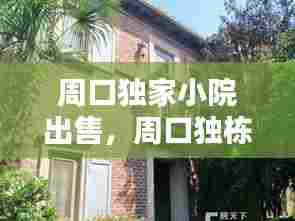 周口独家小院出售，周口独栋别墅急售 