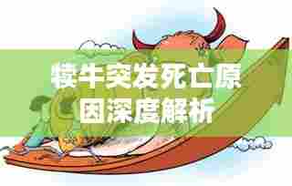 犊牛突发死亡原因深度解析