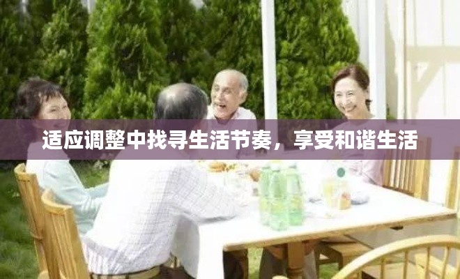 适应调整中找寻生活节奏，享受和谐生活