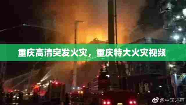 重庆高清突发火灾，重庆特大火灾视频 