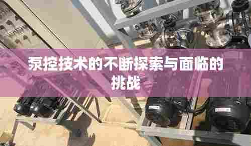 泵控技术的不断探索与面临的挑战