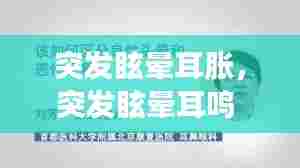 突发眩晕耳胀，突发眩晕耳鸣 