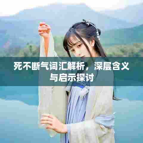死不断气词汇解析，深层含义与启示探讨