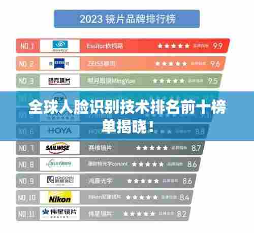 全球人脸识别技术排名前十榜单揭晓！