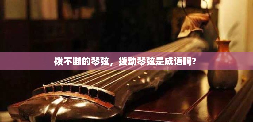 拨不断的琴弦，拨动琴弦是成语吗? 