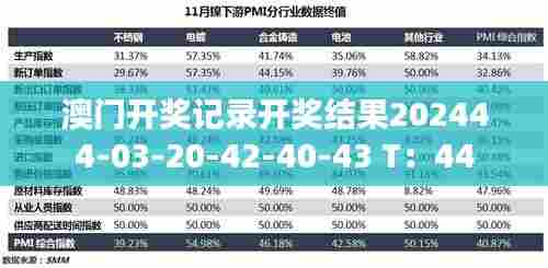 澳门开奖记录开奖结果202444-03-20-42-40-43 T：44
