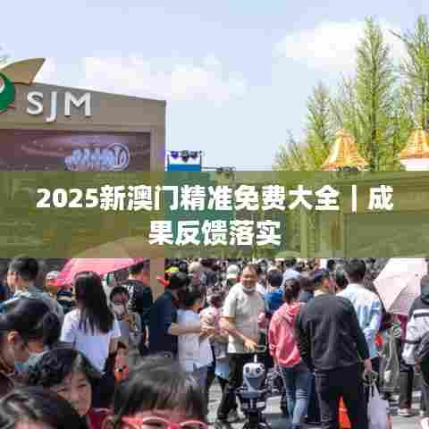 2025新澳门精准免费大全｜成果反馈落实