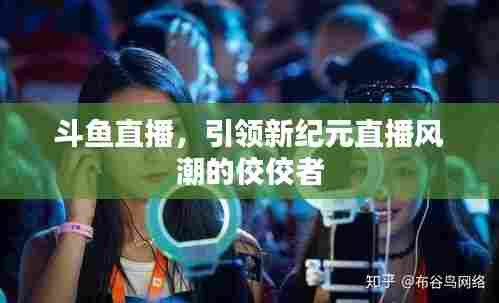 斗鱼直播，引领新纪元直播风潮的佼佼者