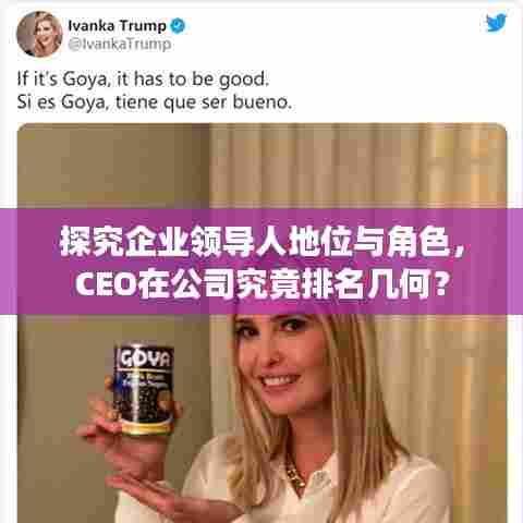 探究企业领导人地位与角色，CEO在公司究竟排名几何？