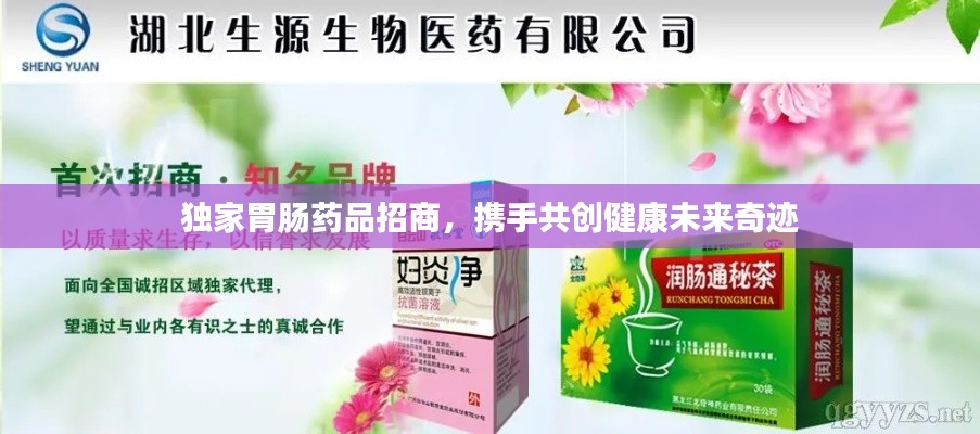 独家胃肠药品招商，携手共创健康未来奇迹