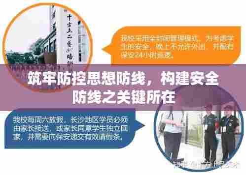 筑牢防控思想防线，构建安全防线之关键所在