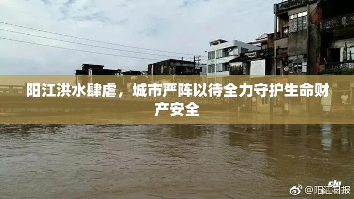 阳江洪水肆虐，城市严阵以待全力守护生命财产安全