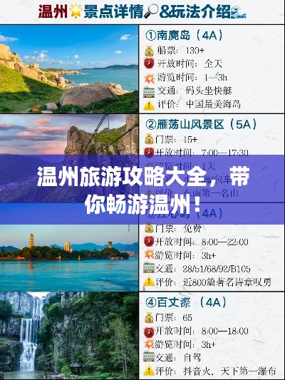 温州旅游攻略大全，带你畅游温州！