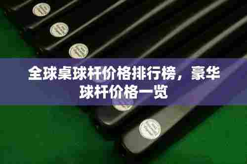 全球桌球杆价格排行榜，豪华球杆价格一览