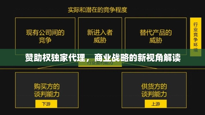 赞助权独家代理，商业战略的新视角解读