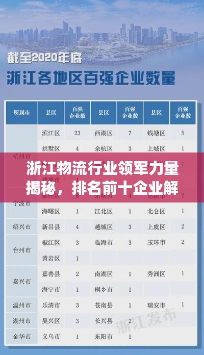 浙江物流行业领军力量揭秘，排名前十企业解读