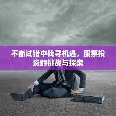 不断试错中找寻机遇，股票投资的挑战与探索
