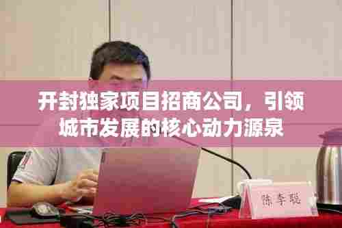 开封独家项目招商公司，引领城市发展的核心动力源泉