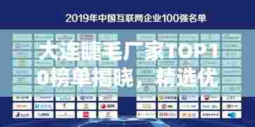 大连睫毛厂家TOP10榜单揭晓，精选优质厂家排名一览！