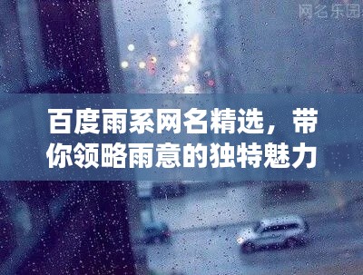 百度雨系网名精选，带你领略雨意的独特魅力