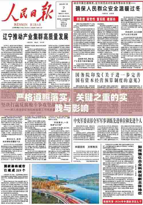 严格遵照落实，关键之重的实践与影响