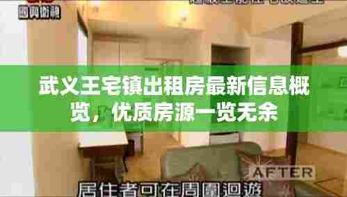 武义王宅镇出租房最新信息概览，优质房源一览无余