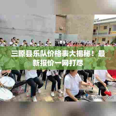 三原县乐队价格表大揭秘！最新报价一网打尽