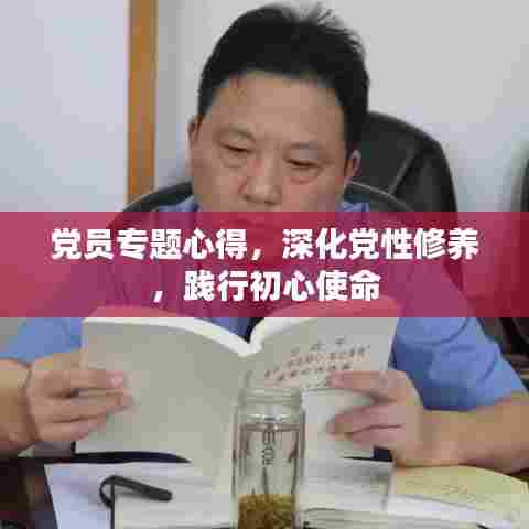 党员专题心得，深化党性修养，践行初心使命