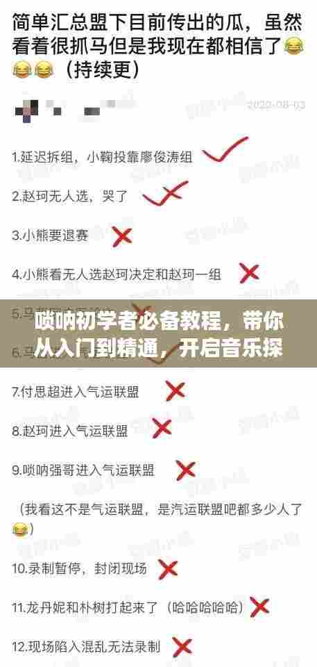 唢呐初学者必备教程，带你从入门到精通，开启音乐探索之旅
