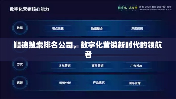 顺德搜索排名公司，数字化营销新时代的领航者