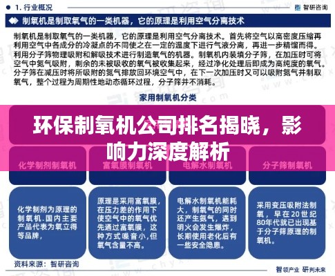 环保制氧机公司排名揭晓，影响力深度解析