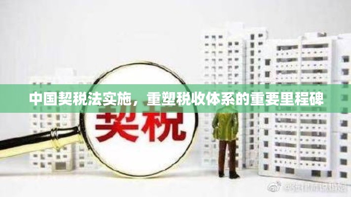 中国契税法实施，重塑税收体系的重要里程碑